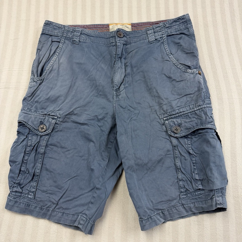 T-Base Outdoor Expedition Blue Men's Size 34 Cargo Shorts Outdoors Hiking